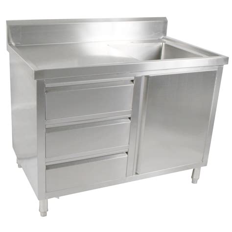 Kitchen Cabinet With Stainless Steel Sink 